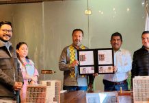 Julio Arreola coloca a Pátzcuaro en el mapa mundial con la cancelación de la estampilla Catrina Postal-Día de Muertos