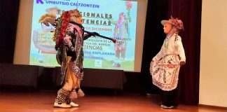 La competencia de Los K’urpitis de Caltzontzin una fiesta en honor al nacimiento del Niño Dios