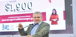 Beca Gertrudis Bocanegra abatirá la deserción; apoyará a más de 98 mil universitarios en Michoacán