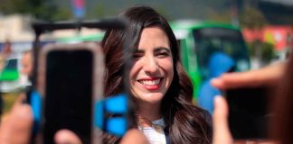 Giulianna Bugarini reconoce renovación del transporte público en Uruapan