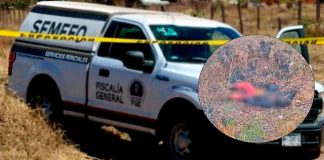 Hallan a hombre muerto y parcialmente calcinado en la región de Contepec