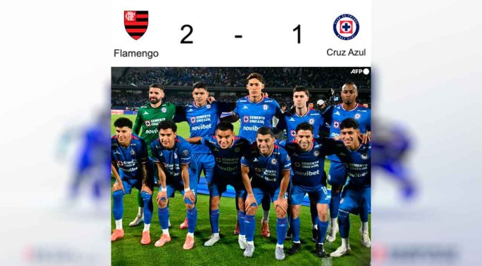 Cruz Azul queda eliminado de la Copa Intercontinental tras caer 2-1 ante Flamengo| Futbol