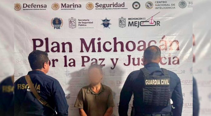 Detenido presunto abusador sexual en Huaniqueo: SSP
