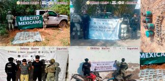 En Michoacán, detienen a 28 personas y aseguran artefactos explosivos improvisados