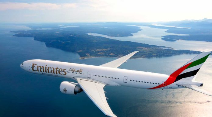 Emirates comparte mensaje en redes sobre reconocimientos y logros de la aerolínea