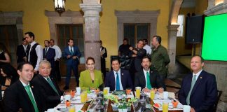 Reconoce Ernesto Núñez Aguilar liderazgo de la bancada del PVEM en Michoacán