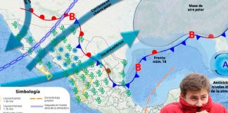 Frente Frío 18 azota México: nieve, lluvias y bajas temperaturas en varias regiones