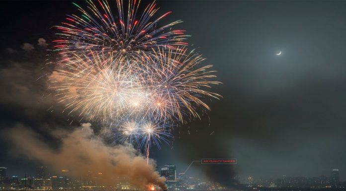 Pirotecnia de Año Nuevo: efectos ambientales que se intensifican en las celebraciones