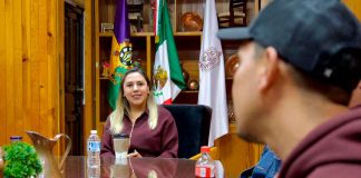 Dayana Pérez revisa preparativos de las fiestas patronales de Paramuen