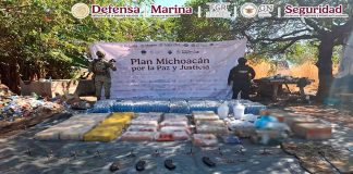 En michoacán detienen a 16 personas, aseguran armas, explosivos y vehículos