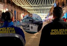 Policía Morelia une fuerzas con otras corporaciones de seguridad para operativo de fin de año