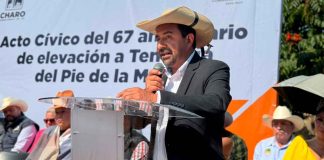 Un día histórico para la Tenencia del Pie de la Mesa