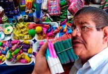 Eduardo Ruiz, Solidaridad, Villas del Pedregal, Guadalupe, López Mateos y Punguato zonas en donde se ha identificado la venta de pirotecnia