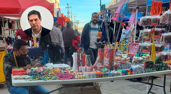 Alfonso Martínez llama a frenar la venta de pirotecnia en Morelia tras reciente incendio