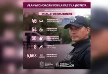 En la última semana, 54 detenidos, 46 vehículos recuperados y 56 explosivos desactivados: SSP