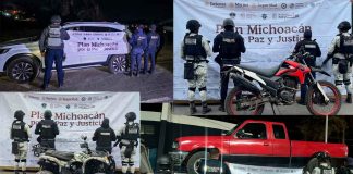 En los primeros 11 días de diciembre, 17 personas y 42 vehículos asegurados: SSP