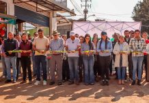 Gobierno de Ario inaugura nueva línea de conducción de agua potable; se suman también dos pozos profundos y un tanque de rebombeo