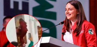 Diputada del PRI que saltó a balcón durante altercado en el Congreso de CDMX denuncia persecución| Video