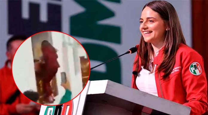 Diputada del PRI que saltó a balcón durante altercado en el Congreso de CDMX denuncia persecución| Video