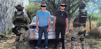 Guardia Nacional y Ejército liberan a dos personas secuestradas en Salvador Escalante