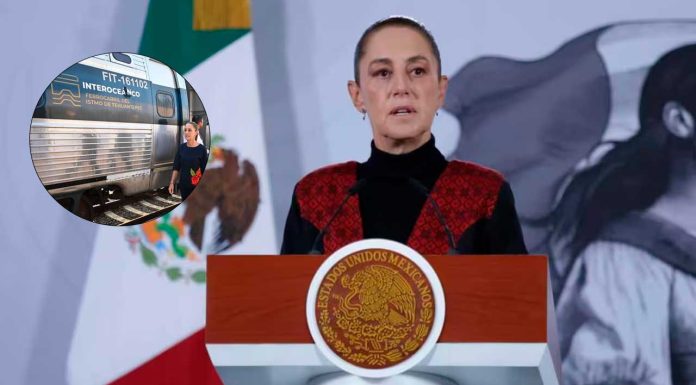 Sheinbaum afirma que se deslindarán responsabilidades tras dictamen técnico del Tren Interoceánico