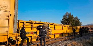 Descarrilan vagones de tren en San Juan Yurécuaro, en Maravatío