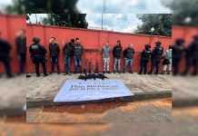 Guardia Civil captura a 6 presuntos integrantes del CJNG, en Tingambato; uno es venezolano
