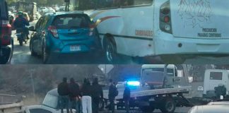 Se registran 2 accidentes vehiculares en diferentes puntos de Morelia