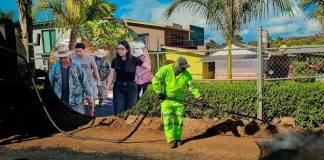 GOBIERNO DE ARIO QUE PRESIDE YOHANA MENDOZA DINAMIZA EL DESARROLLO DE OBRA PÚBLICA.