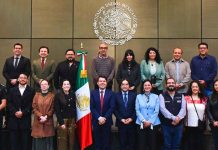 La senadora Celeste Ascencio asiste a sesión del Mecanismo de Protección para Personas Defensoras de Derechos Humanos y Periodistas