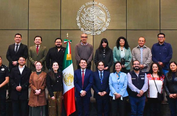 La senadora Celeste Ascencio asiste a sesión del Mecanismo de Protección para Personas Defensoras de Derechos Humanos y Periodistas