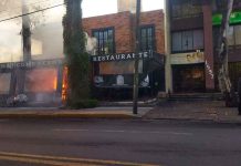 Se incendia área de terraza del restaurante Cocol, en Morelia