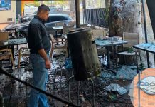 Se registra incendio en restaurante de la Ventura Puente