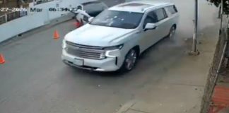 #VIDEO||Captan choque en persecución tras ataque a jefe de policía en Culiacán