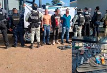 Detenidos 3 hombres relacionados con la privación de la libertad de una mujer en Uruapan: SSP