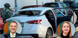 Ubican vehículo presuntamente ligado al ataque contra diputados de MC en Culiacán