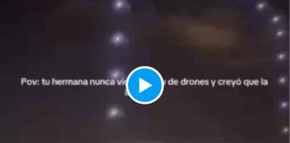 VIDEO // Creyó que era una invasión extraterrestre, pero solo era un show de drones: la historia se vuelve viral