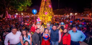 Dayana Pérez Mendoza fortalece la ilusión de la niñez con la Caravana de Reyes Magos en Salvador Escalante