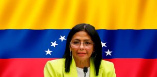 Delcy Rodríguez jura como presidenta de Venezuela ante la Asamblea Nacional en medio de crisis política