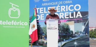 Teleférico y distribuidores, la apuesta de Bedolla para agilizar la movilidad en Morelia