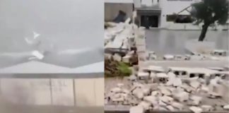 #VIDEO || Impactante tornado azota Plasencia, España: vientos violentos dejan autos dañados y una van volcada