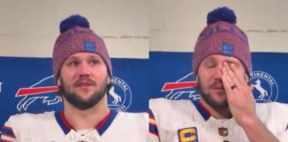 #VIRAL || Josh Allen rompe en llanto tras eliminación de los Bills en playoffs de la NFL