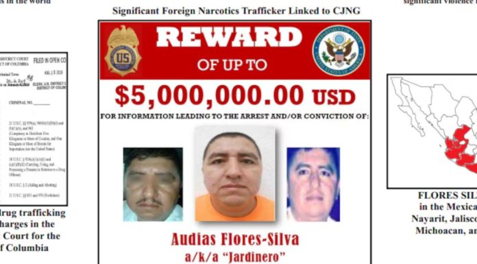 Narcos mexicanos mas buscados y con mayores recompensas en EU