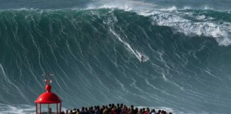 #VIRAL #VIDEO || El cañón submarino que convierte a Nazaré en la capital de las olas gigantes