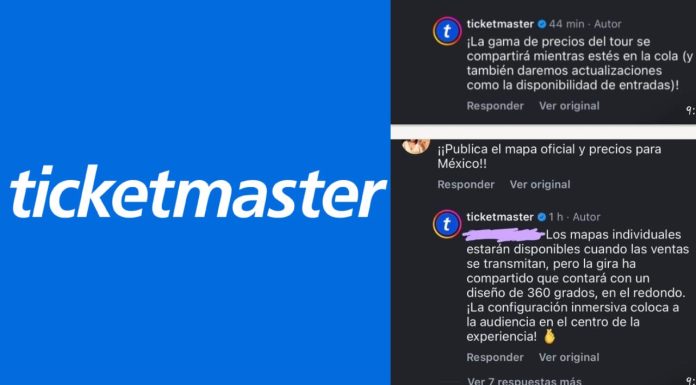 Ticketmaster dice que no revelará precios y mapa de asientos en CDMX hasta que sea el momento de la compra