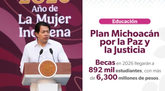 Becas en Michoacán se duplicarán con el Plan Michoacán: SEP