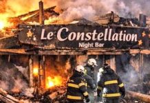 Incendio en bar de Año Nuevo en Suiza: bengalas sobre botellas de champán, causa principal que dejó 40 muertos y 119 heridos