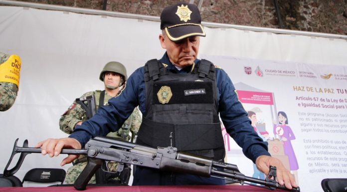 Gobierno federal refuerza estrategia de desarme voluntario para reducir la violencia