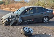 Choque frontal en la Huetamo-Ciudad Altamirano deja un lesionado