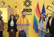 PRD Michoacán se suma al llamado de justicia tras el fallecimiento de intérpretes de señas y su hija